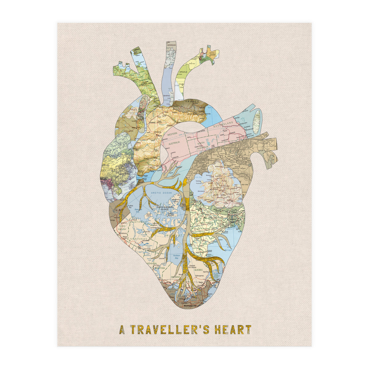 A Traveller's Heart (UK) (Print Only)
