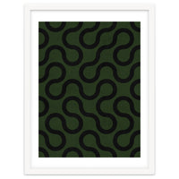 My Favorite Geometric Patterns No.33 - Deep Green