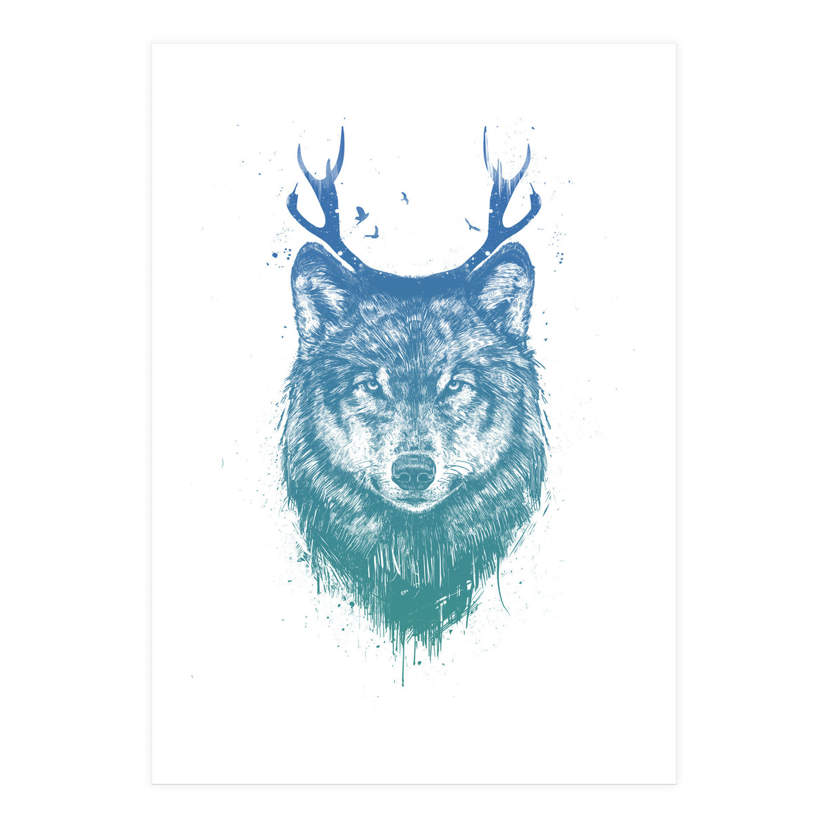 Deer Wolf (Print Only)