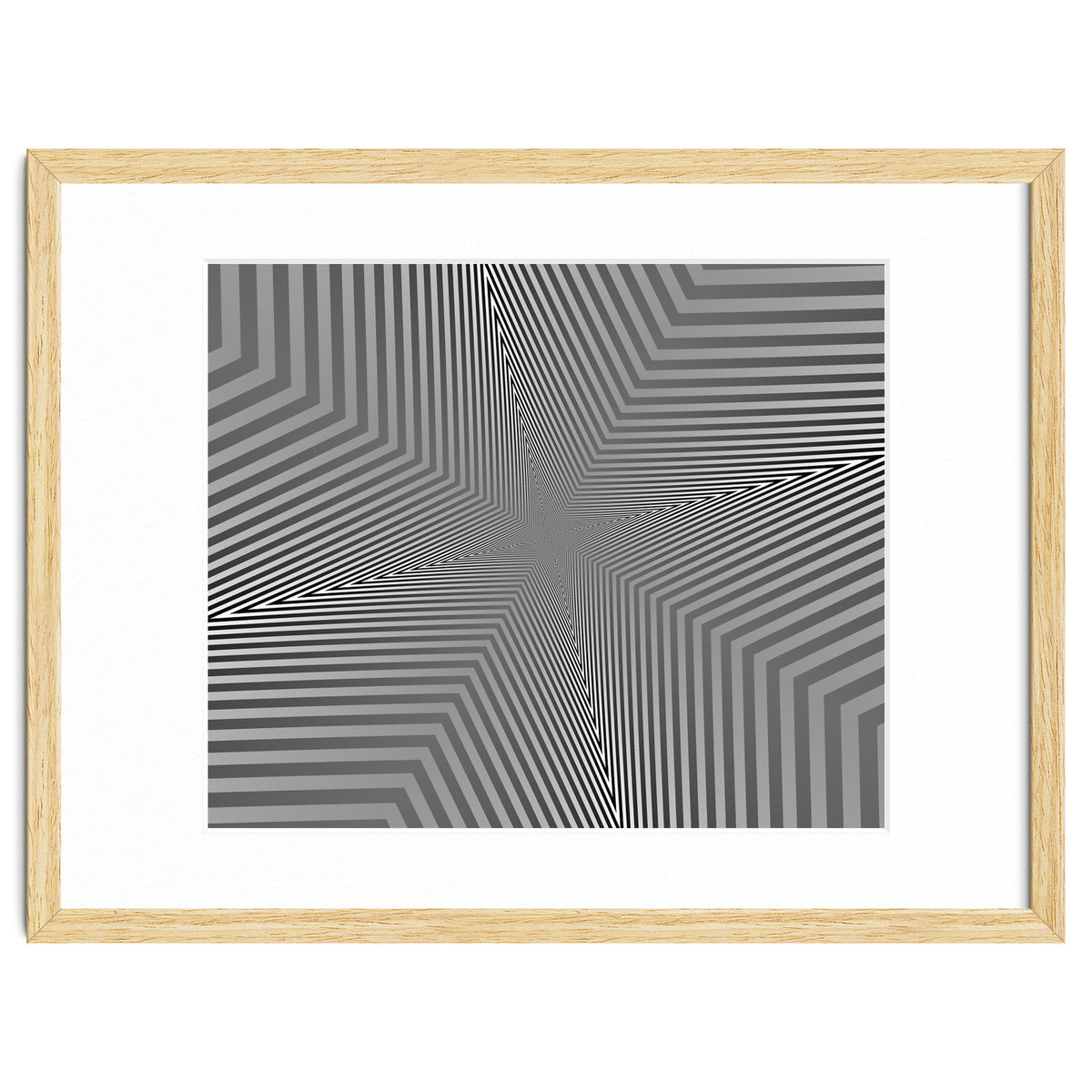 Abstract Triangle Pattern Geometric
