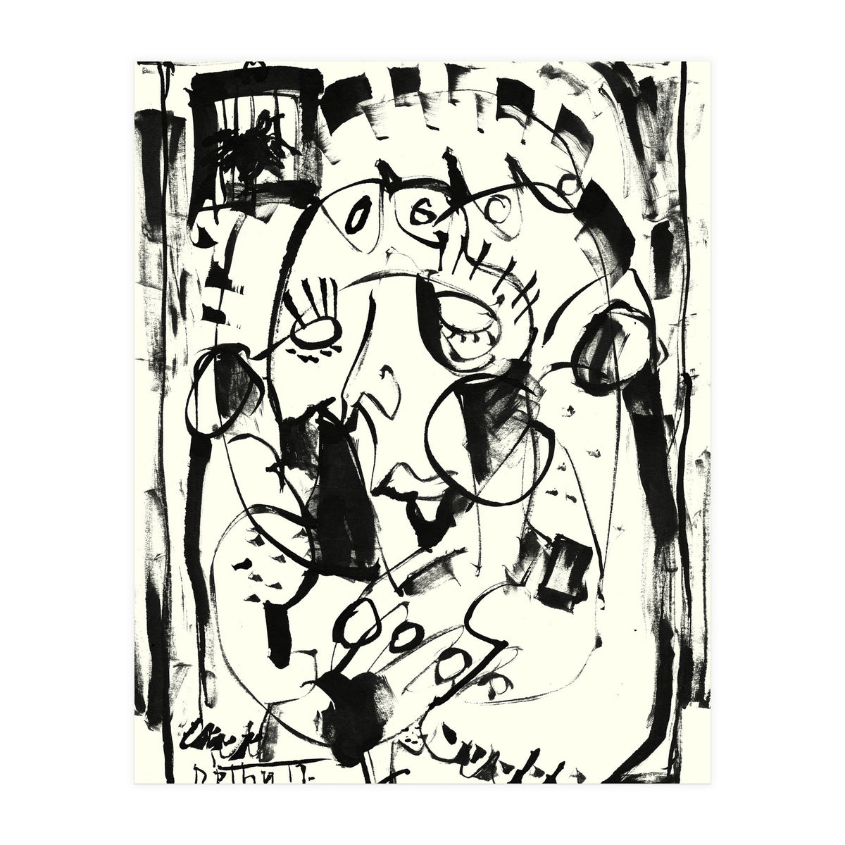 Caged Bird (Print Only)