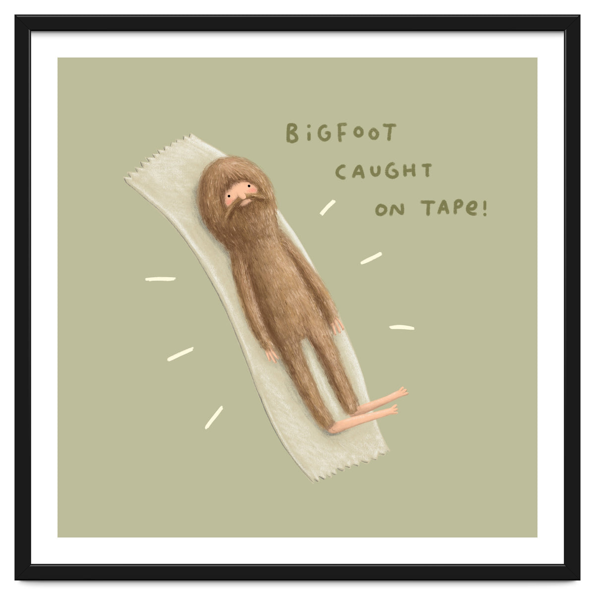 Bigfoot Caught On Tape