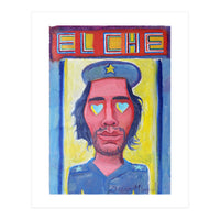 Che Guevara Y Corazones 1 (Print Only)