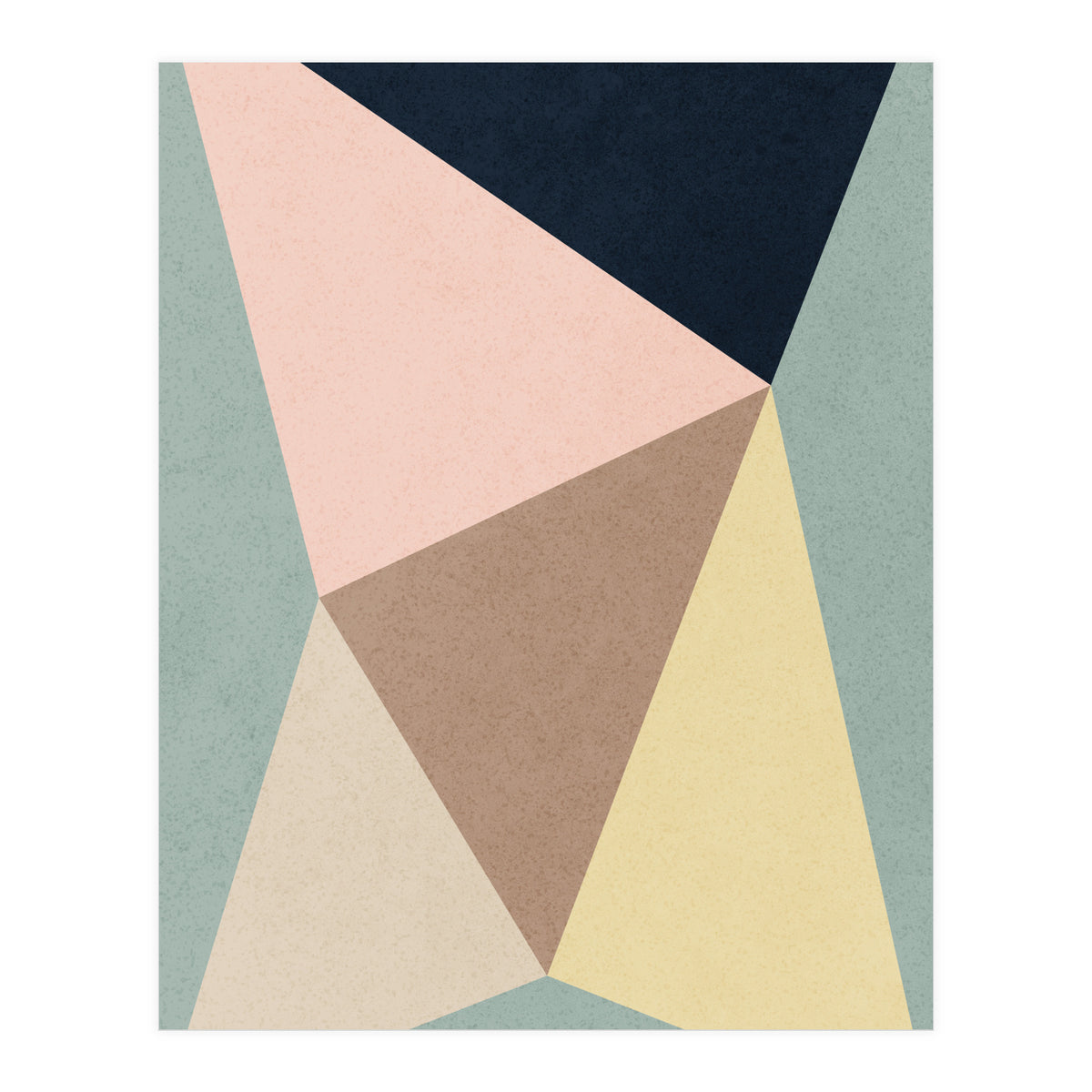 Minimal, Hard Edge Composition n82 (Print Only)