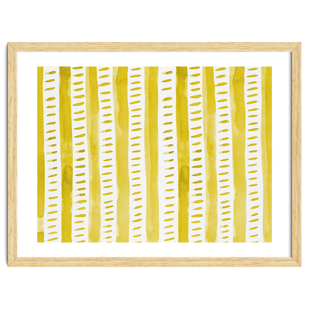 Vertical Yellow Lines