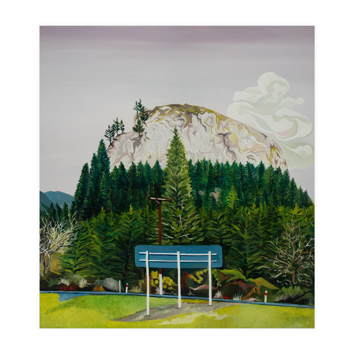 Pohaturoa - Approaching Taupo (Print Only)