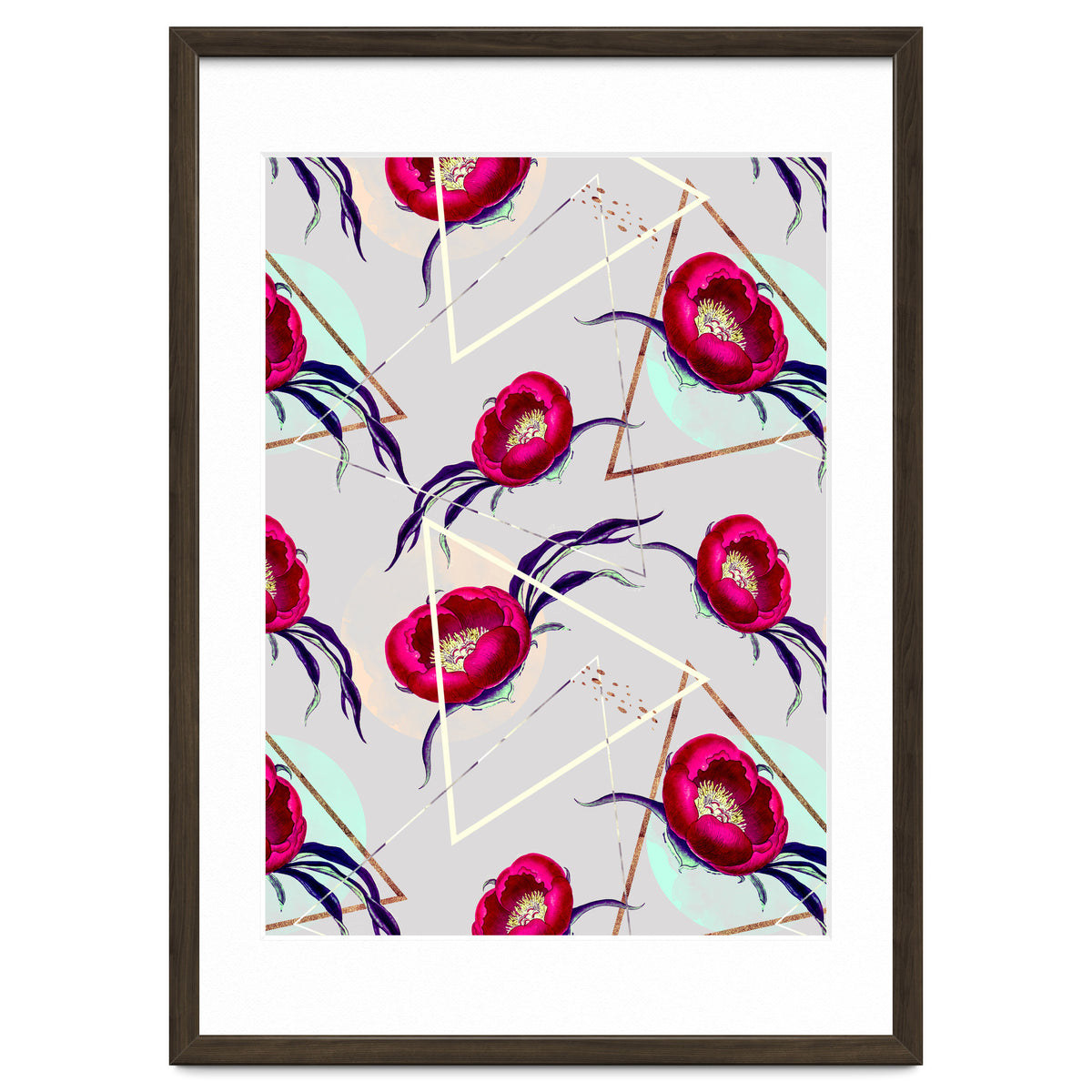 Flowery blooming with geometric II