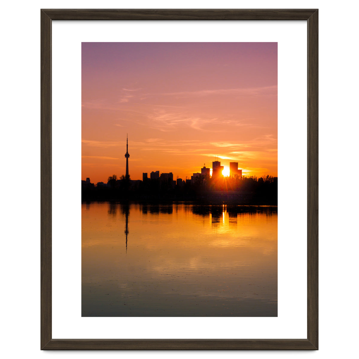 Leslie Street Spit Toronto Canada Sunset