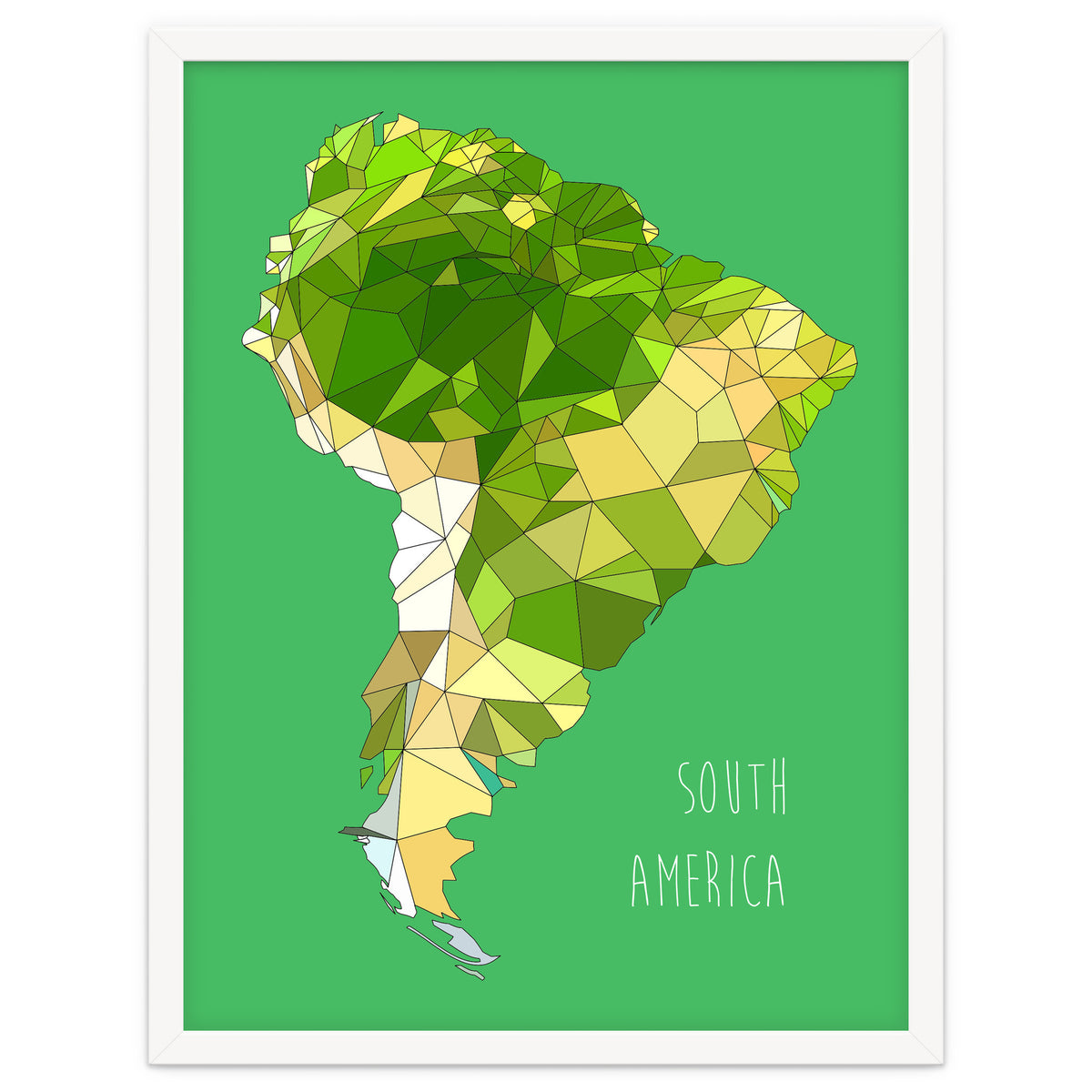 SOUTH AMERICA – Green