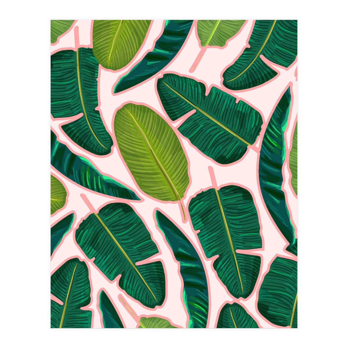 Banana Leaf Blush (Print Only)