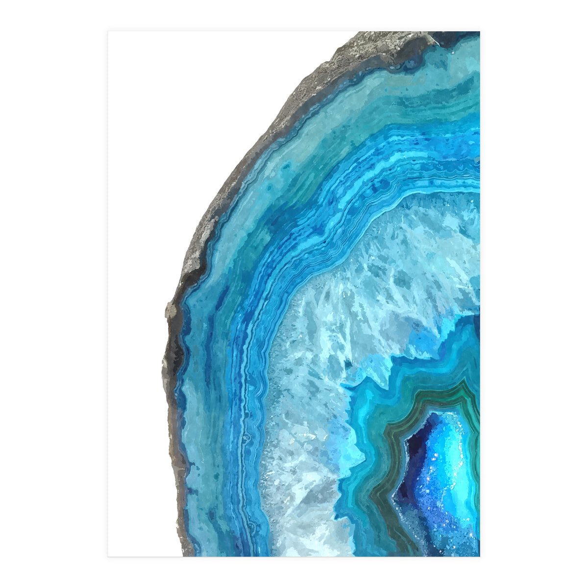 Blue Agate (Print Only)