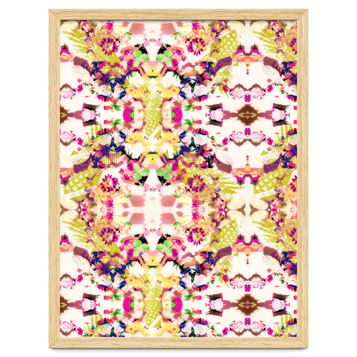 Painting mosaic - Abstract nature