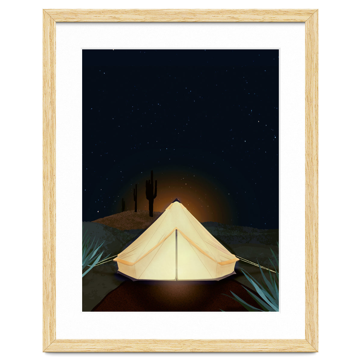 Tent at Night