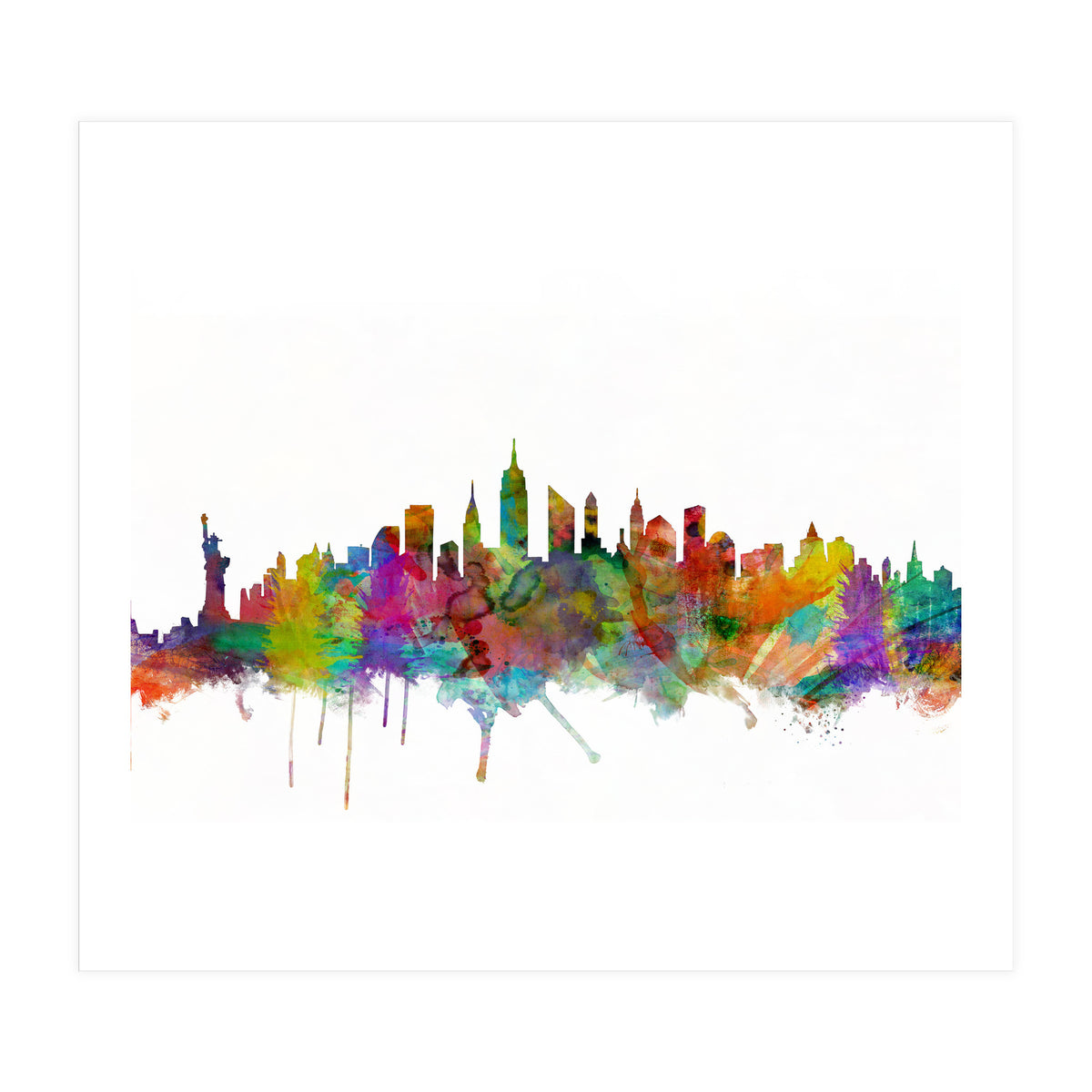 New York City Skyline (Print Only)