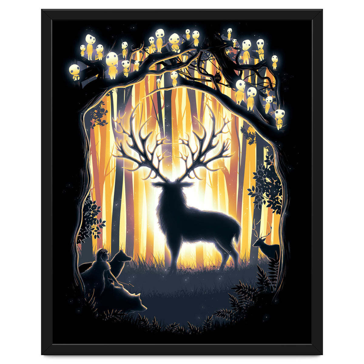 Deer God Please Save Our Forest