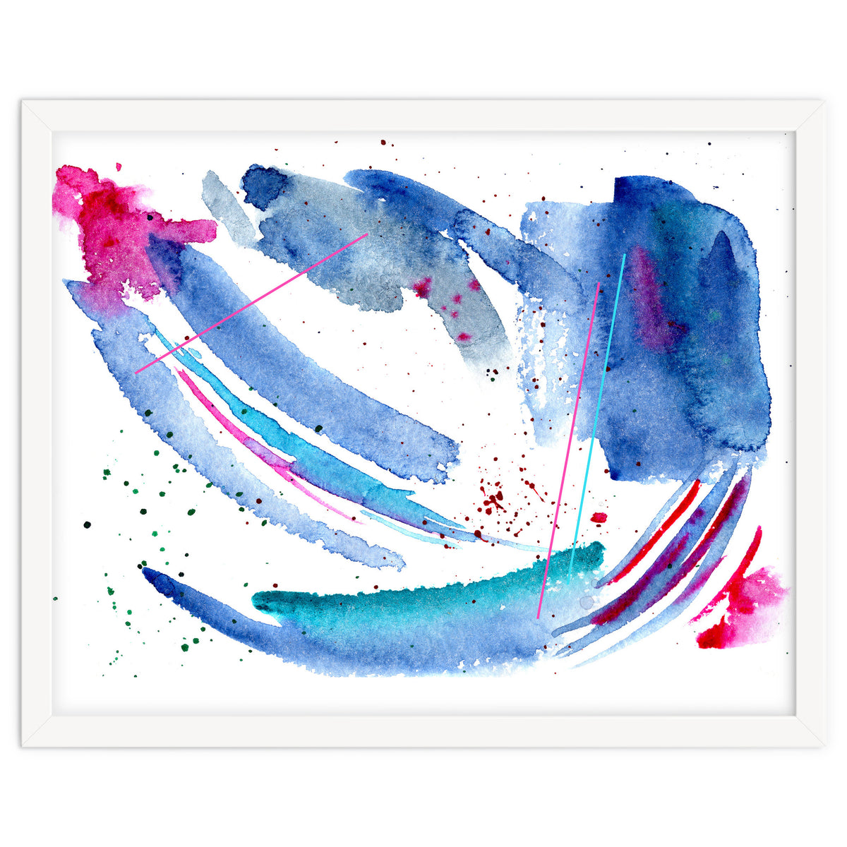 Happiness vibes || watercolor