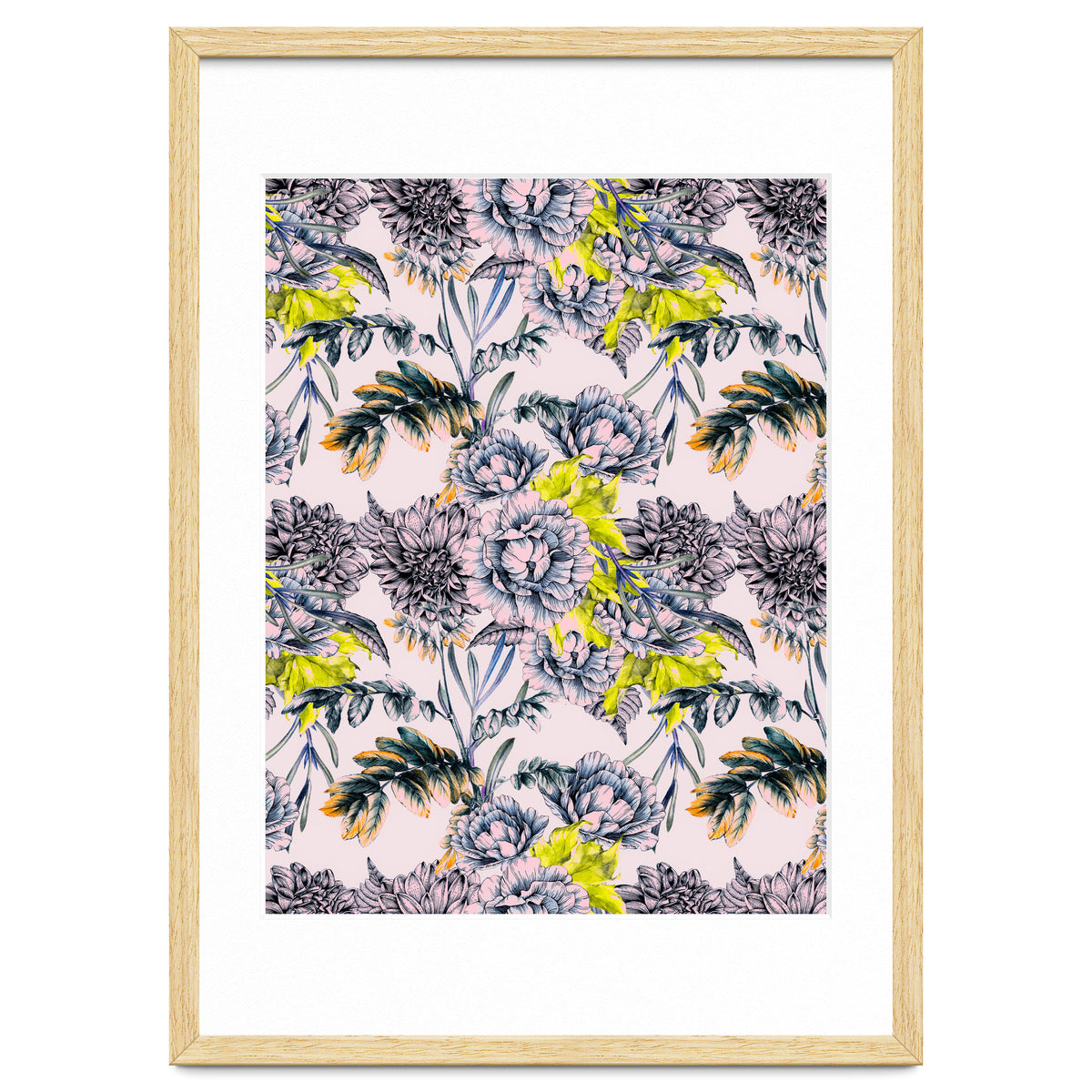 Flowering blooming in pink