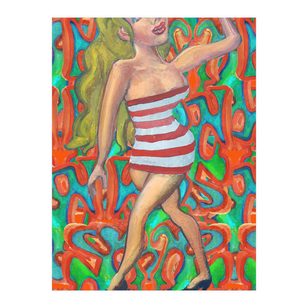 Chica Selfie 2 (Print Only)