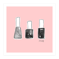 Nail Polish | Black (Print Only)