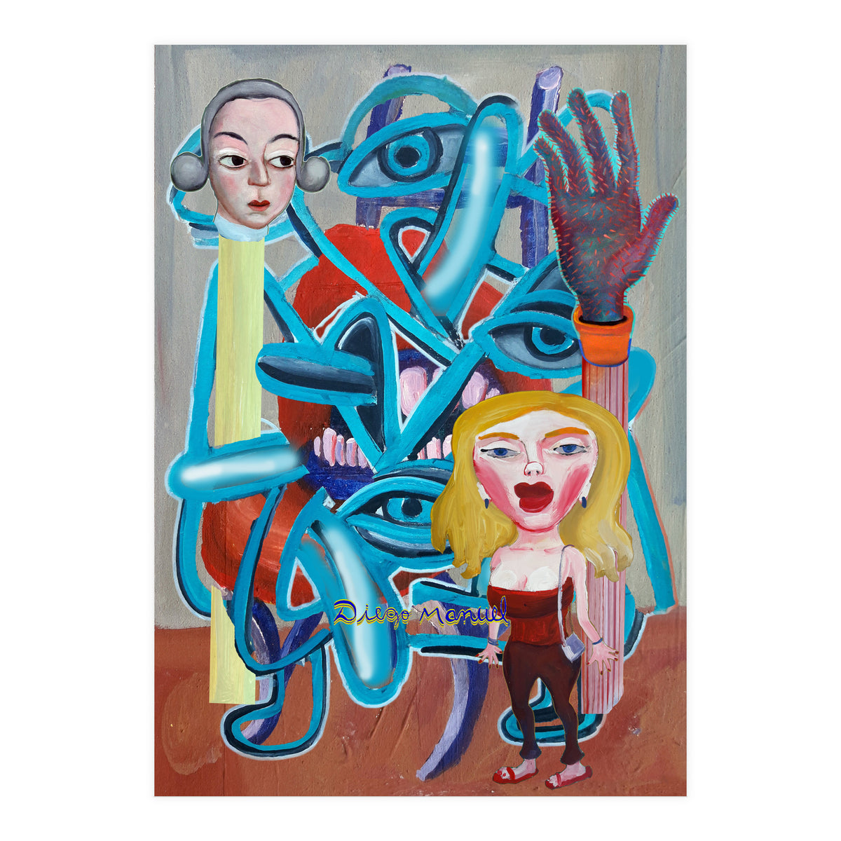 Graffiti Digital 2022 877 (Print Only)