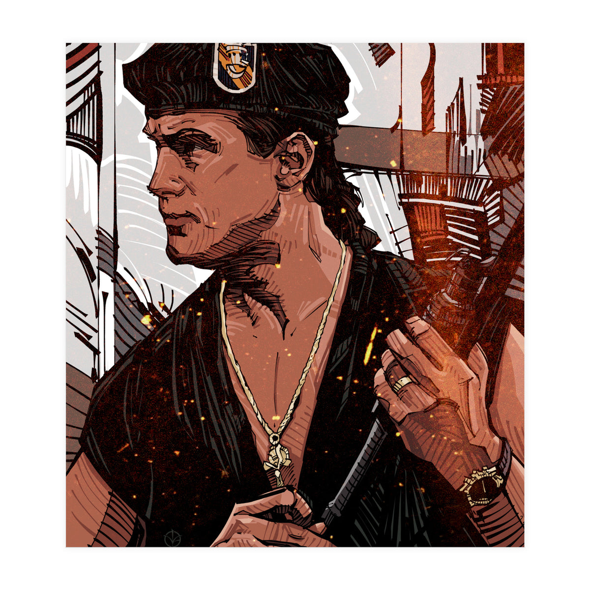 Steven Seagal (Print Only)