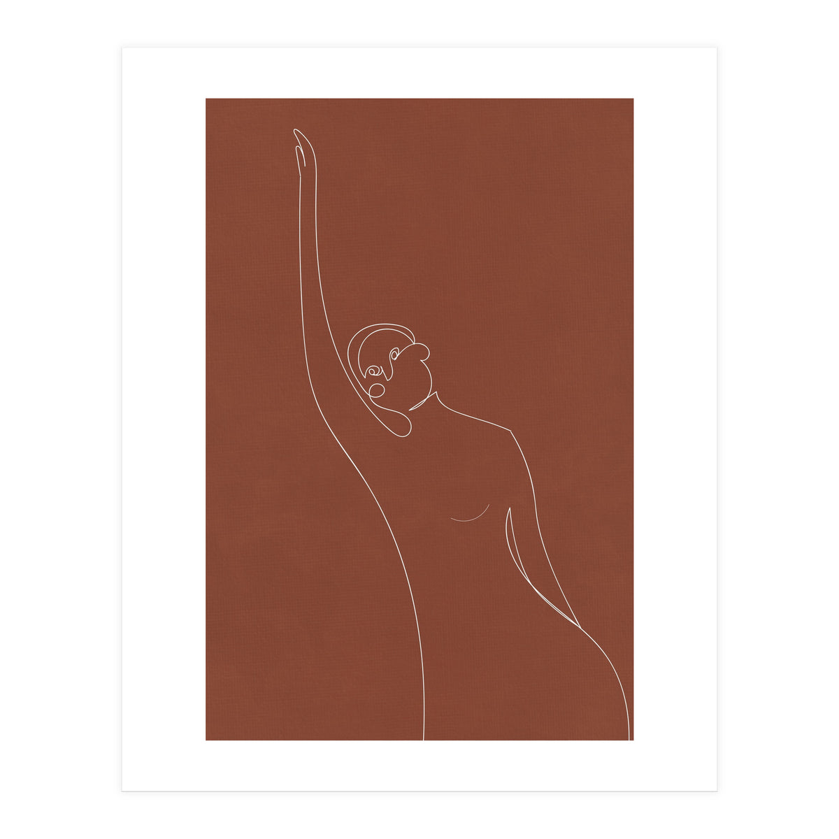 Line Art Woman Body (Print Only)