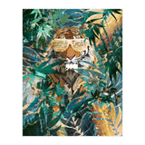 Hip Hop tiger in the tropical jungle (Print Only) thumbnail