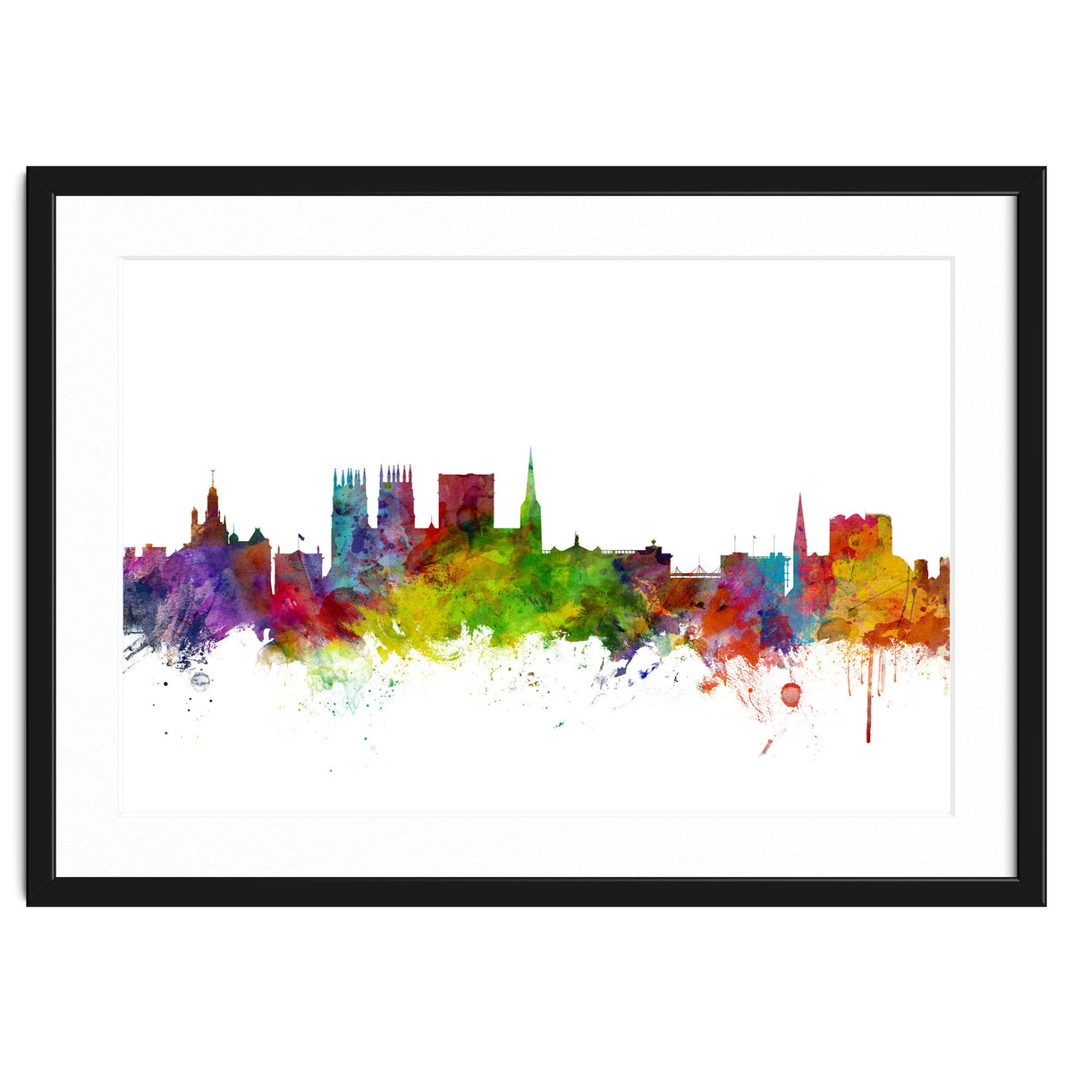 York England Skyline