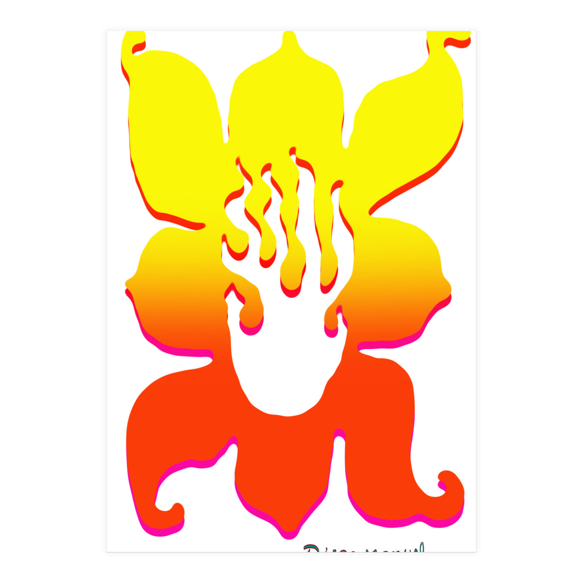 Fuego 104 Copia (Print Only)