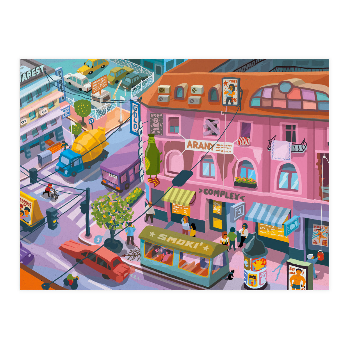 My little Budapest (Print Only)