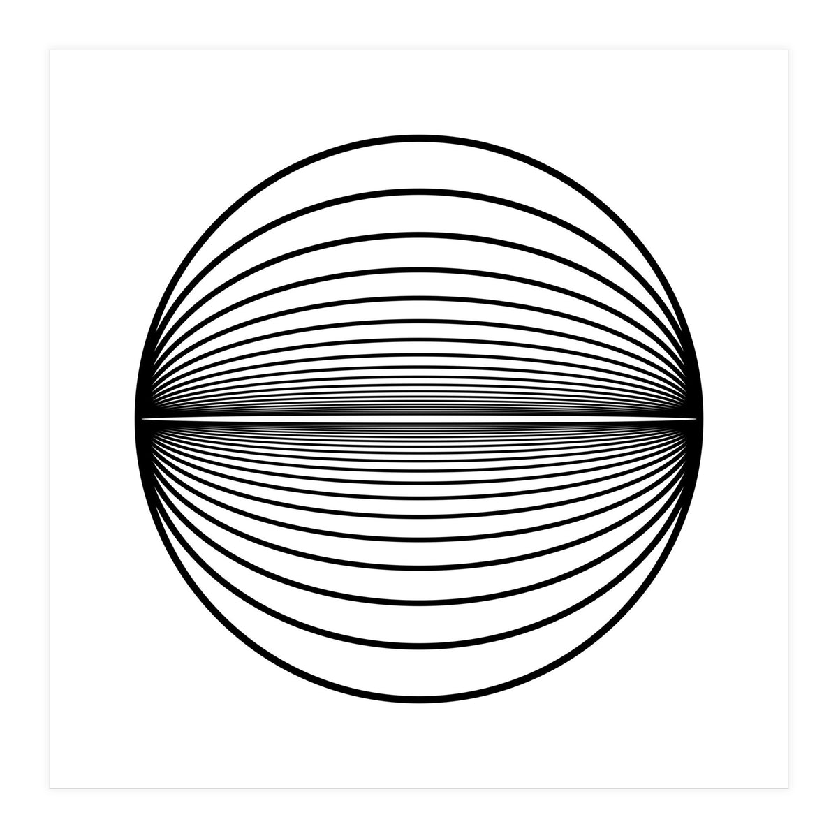 Event Horizon_White (Print Only)