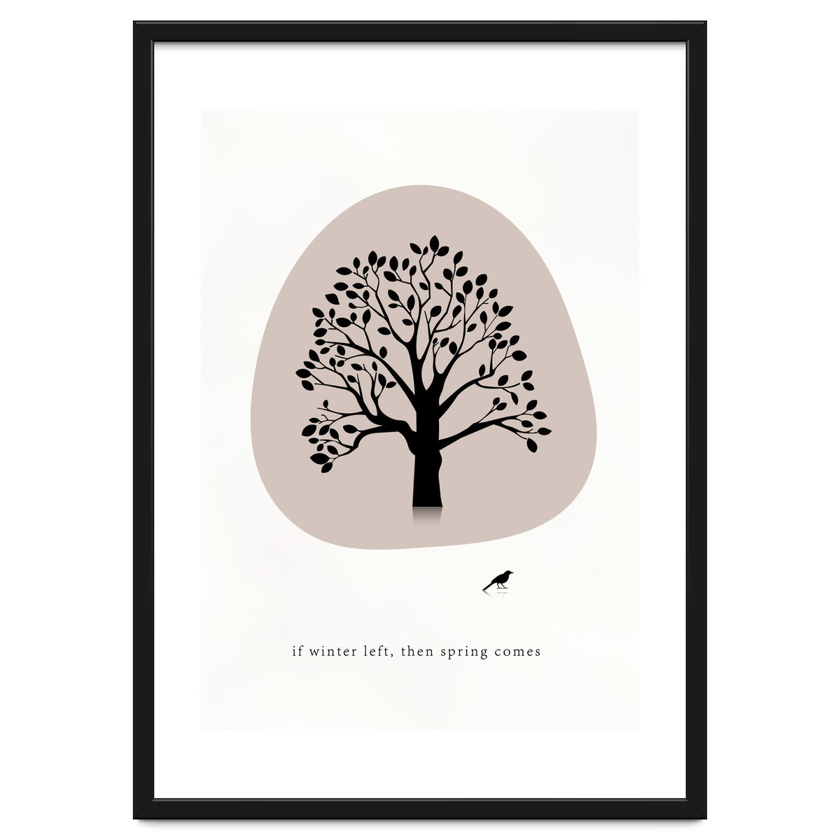 Natural tree - minimal art