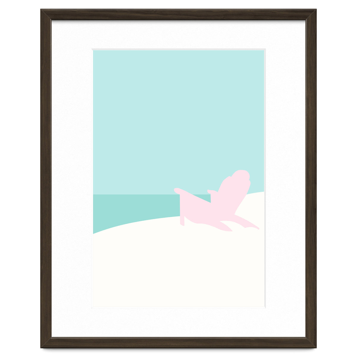 Minimal Beach Chair - Turquoise Coast