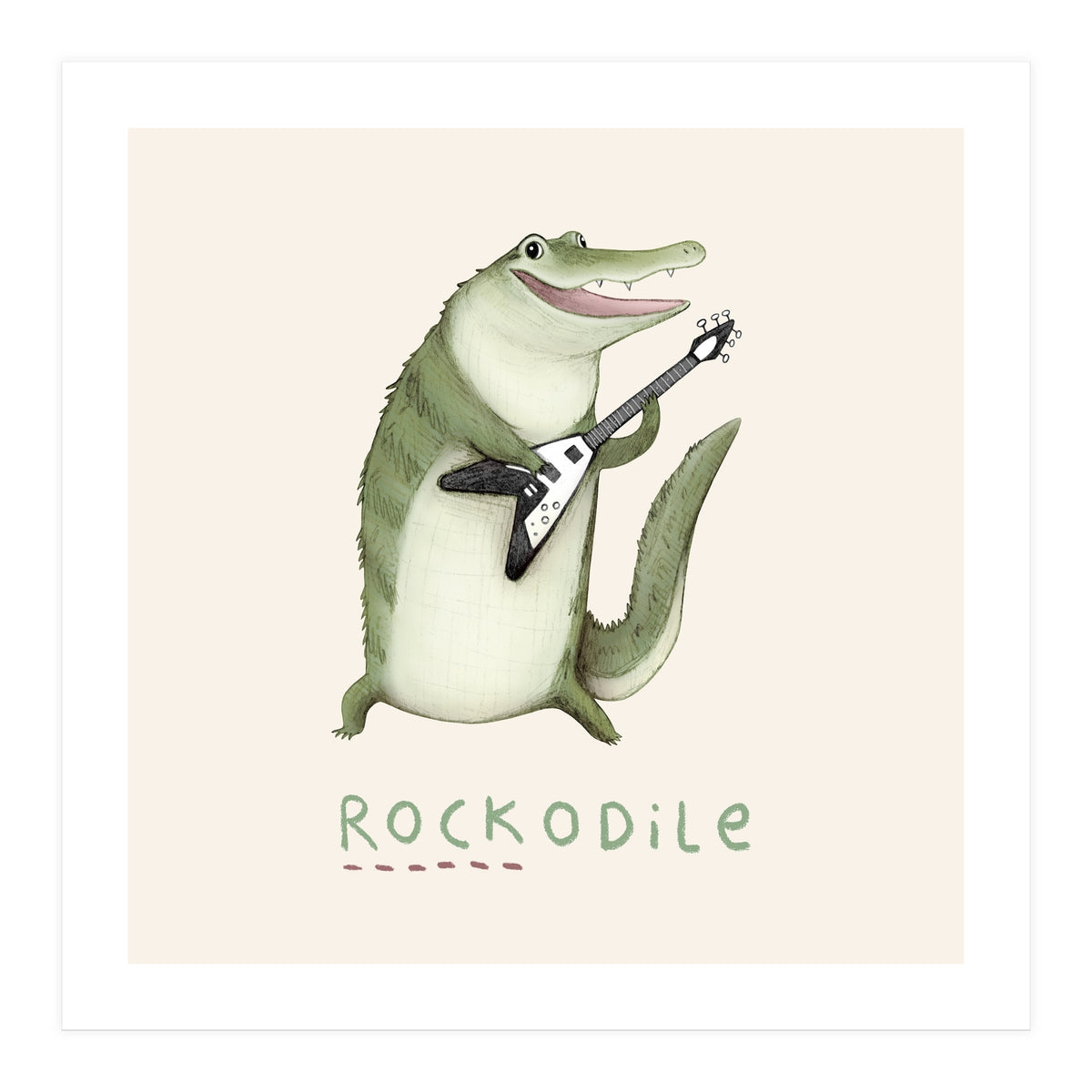 Rockodile (Print Only)