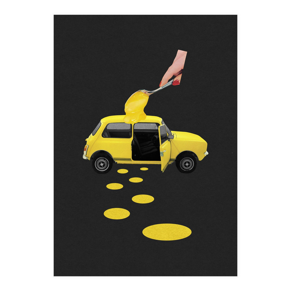 Yellow Car (Print Only)