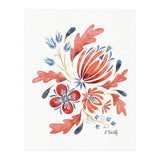 Protea Floral | Coral (Print Only) thumbnail