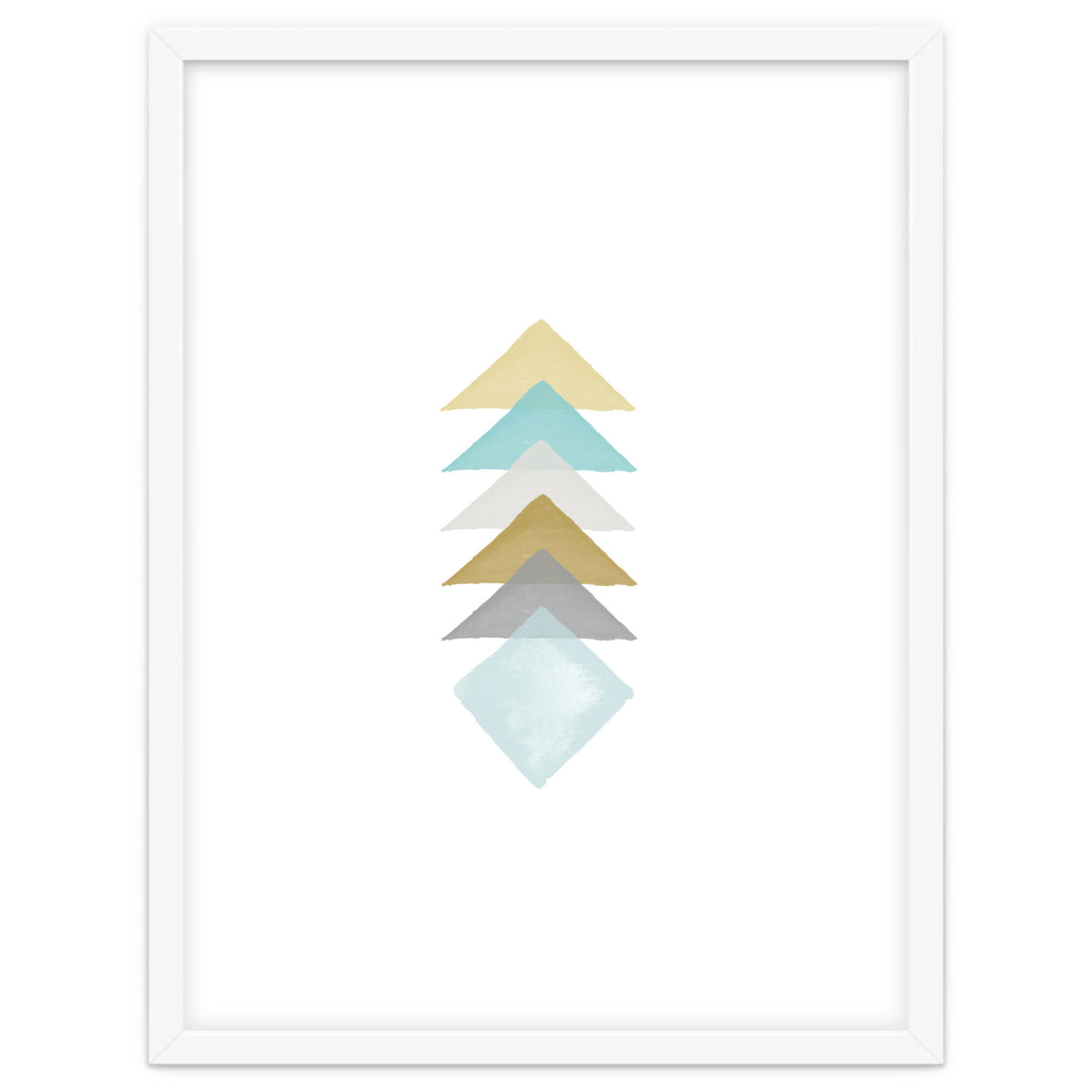 Watercolor Triangles