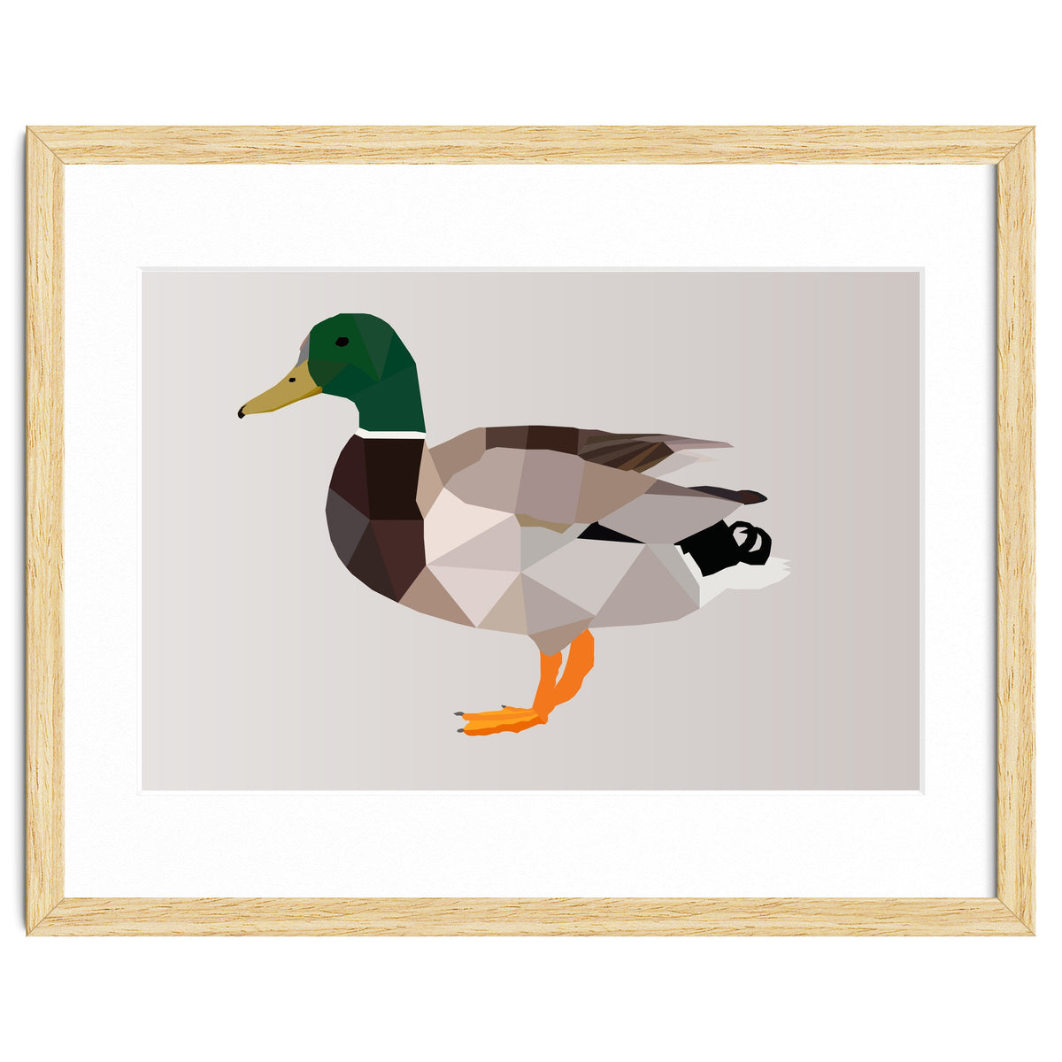 Duck Low Poly Art