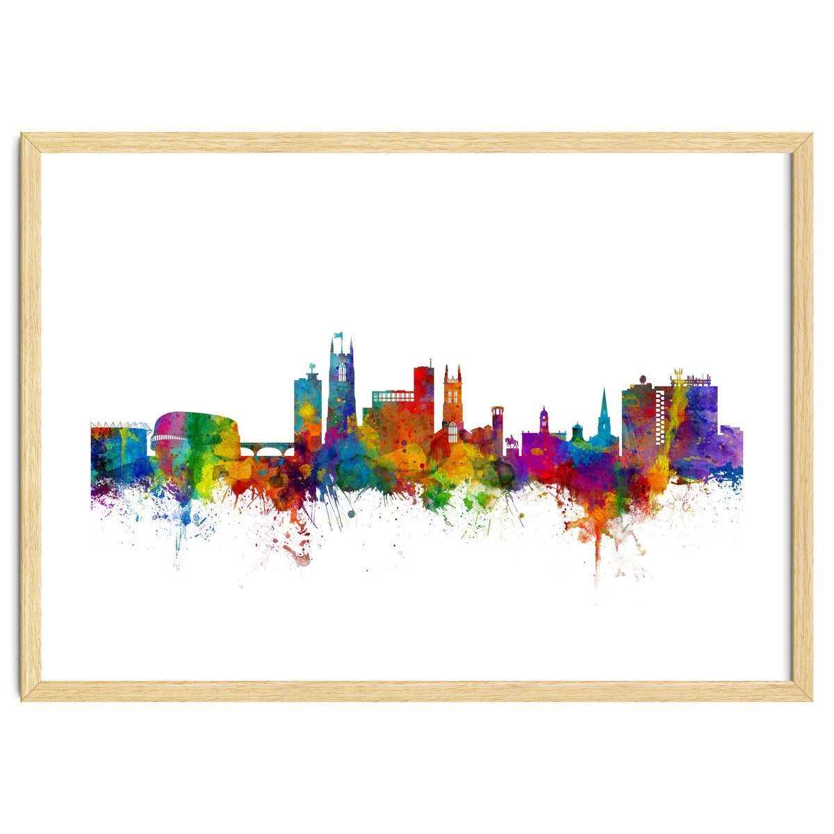 Derby England Skyline