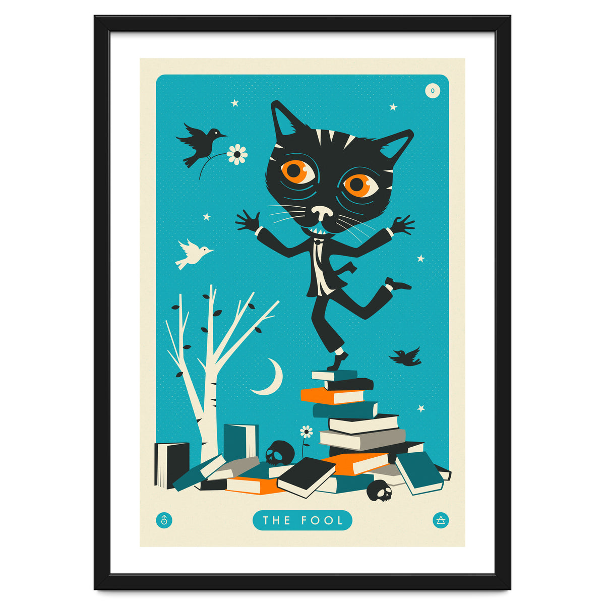 TAROT CARD CAT: THE FOOL