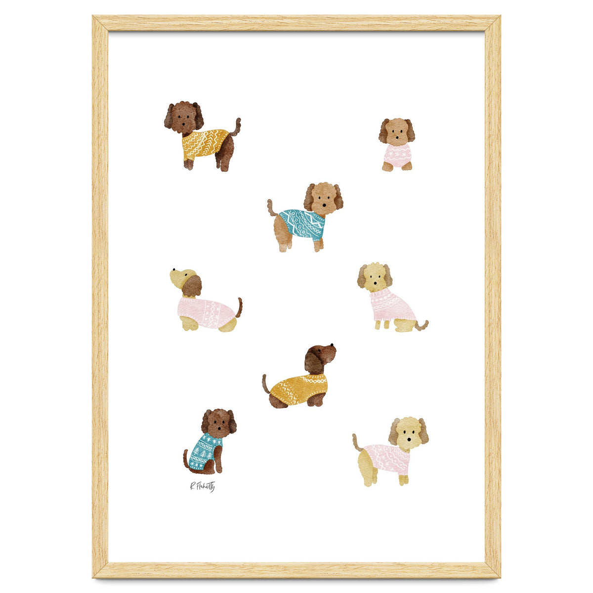 Cockapoo Dogs in Jumpers