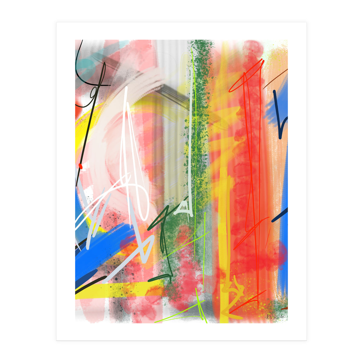 Roads Of Life 6 (Print Only)