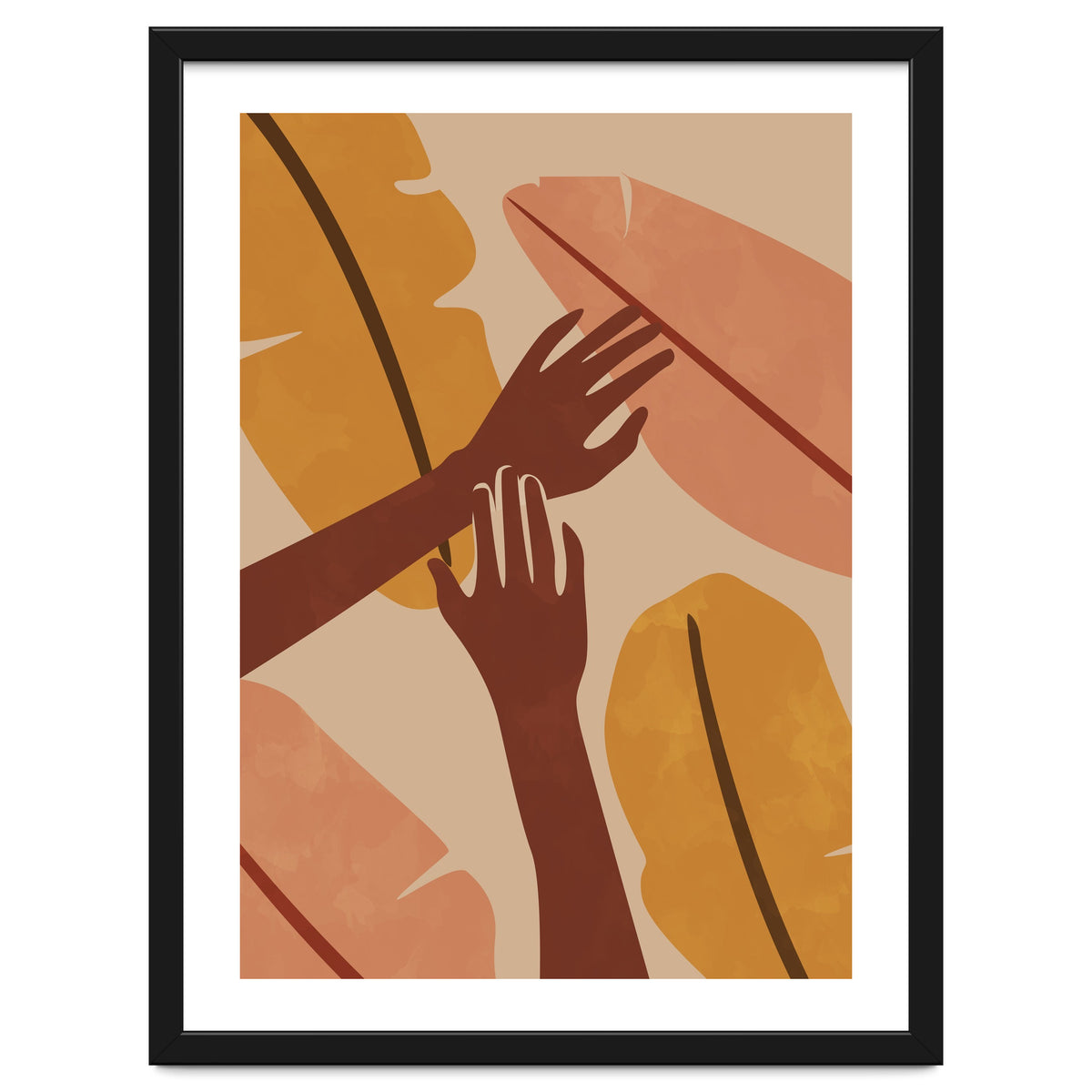 Banana Leaf Tropical Boho