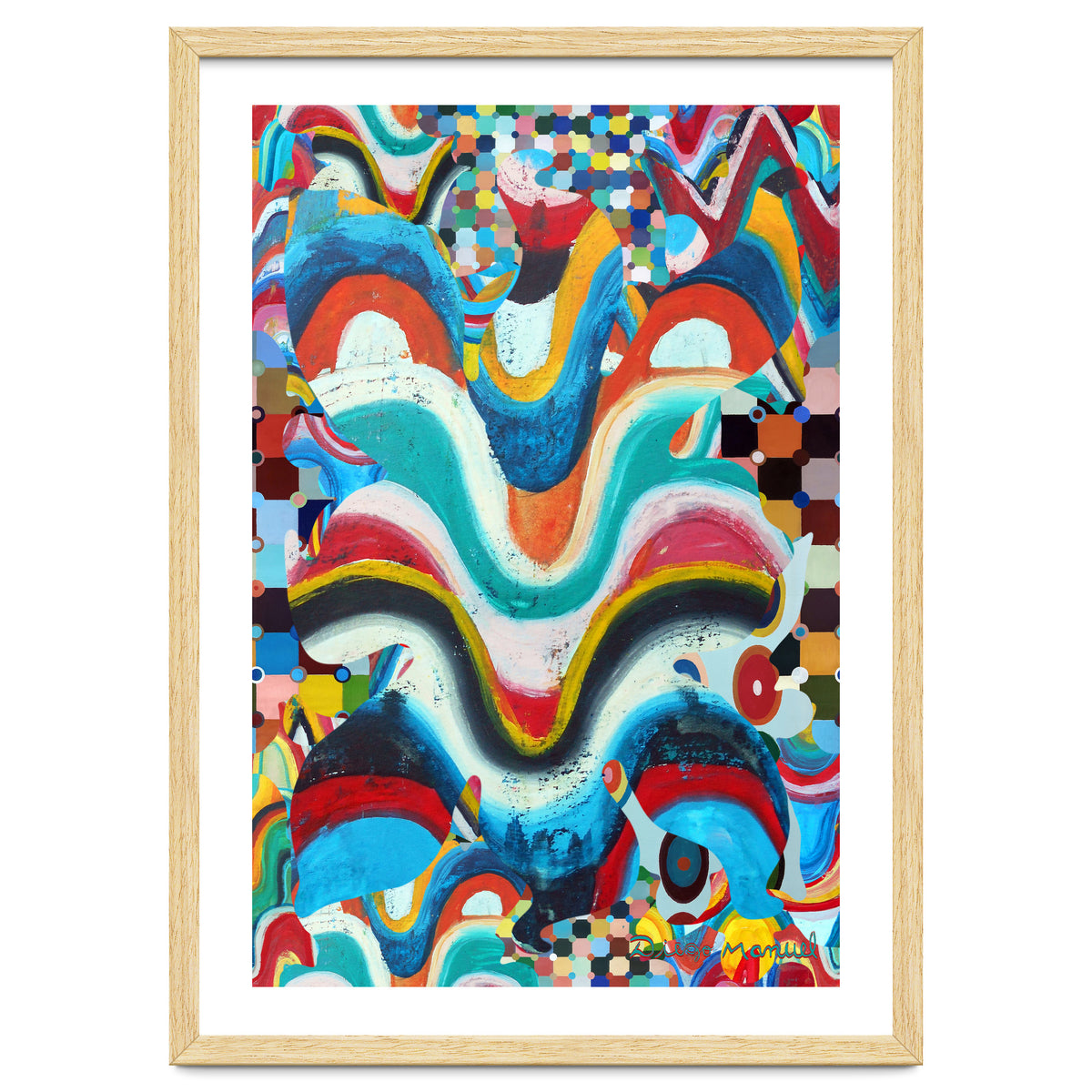 Pop Abstract 2023 Tapiz 78