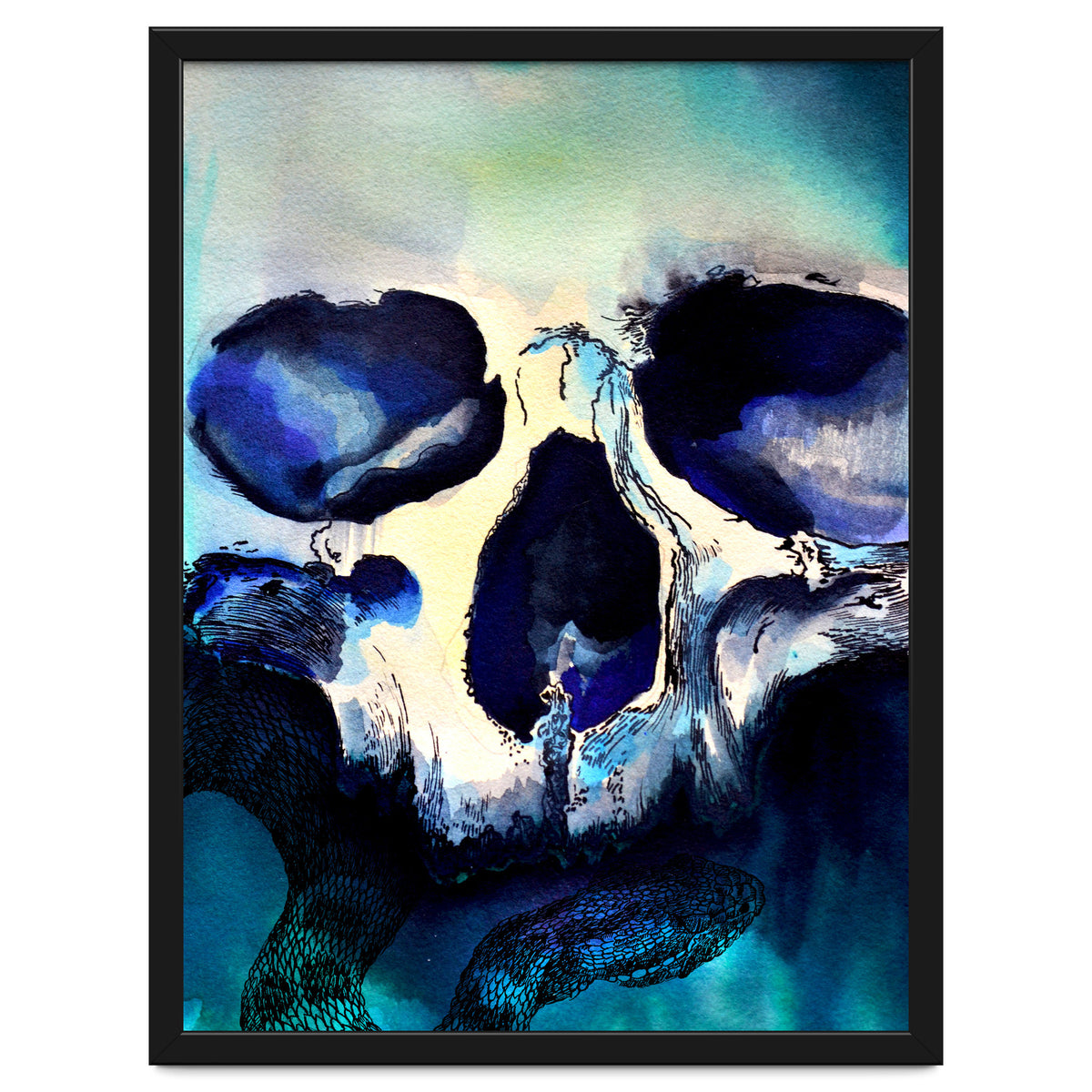 Blue Skull