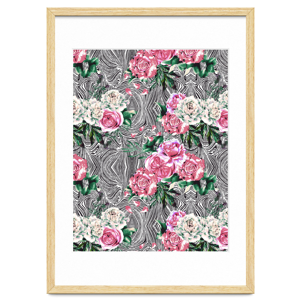 Flowery on linear mosaic