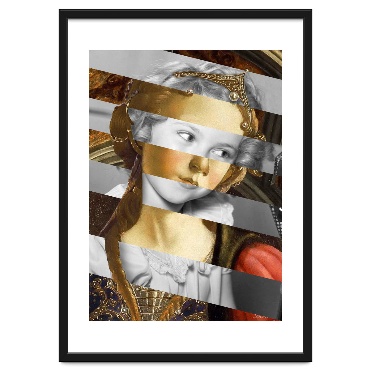 Botticelli's Fortitude & Shirley Temple