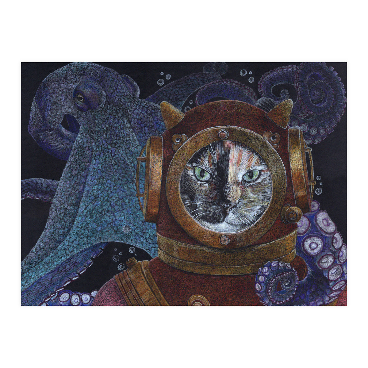 Octocatsociety (Print Only)