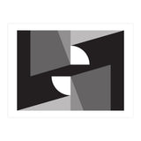 Geometric Shapes No. 11 - monochrome (Print Only) thumbnail