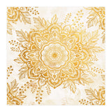Queen Starring of Mandala-Gold Sunflower I (Print Only) thumbnail